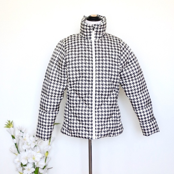 NEW! Columbia Houndstooth Icy Heights ii Puffer Down Jacket SZ S - Picture 8 of 15